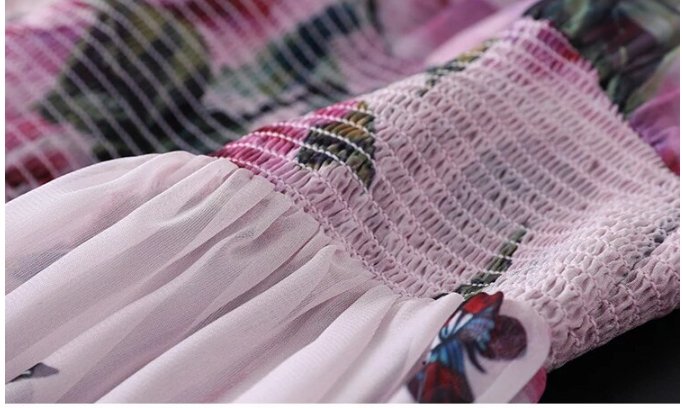 Vintage Pink Gæstekjole Til Bryllup