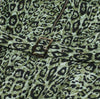 Vintage Grøn Leopardkjole