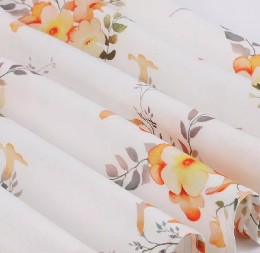 Vintage Lang 50'er Hvid Kjole