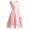 Vintage Lang Kjole 50'er Pink