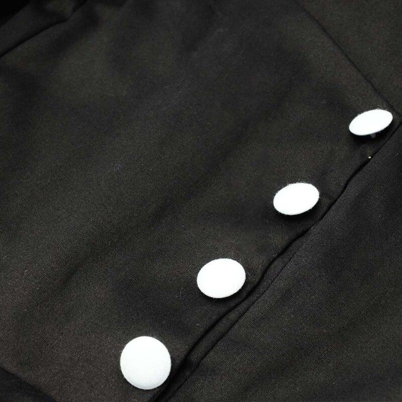 Vintage Højærmede Kjole