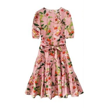 Vintage Pink Efterår Brudekjole