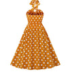 Vintage Brun Brudekjole