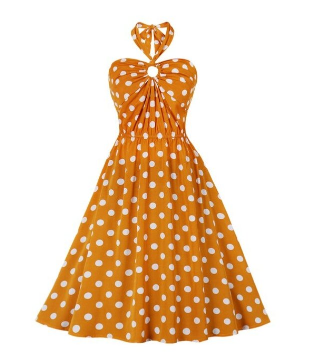 Vintage Brun Brudekjole