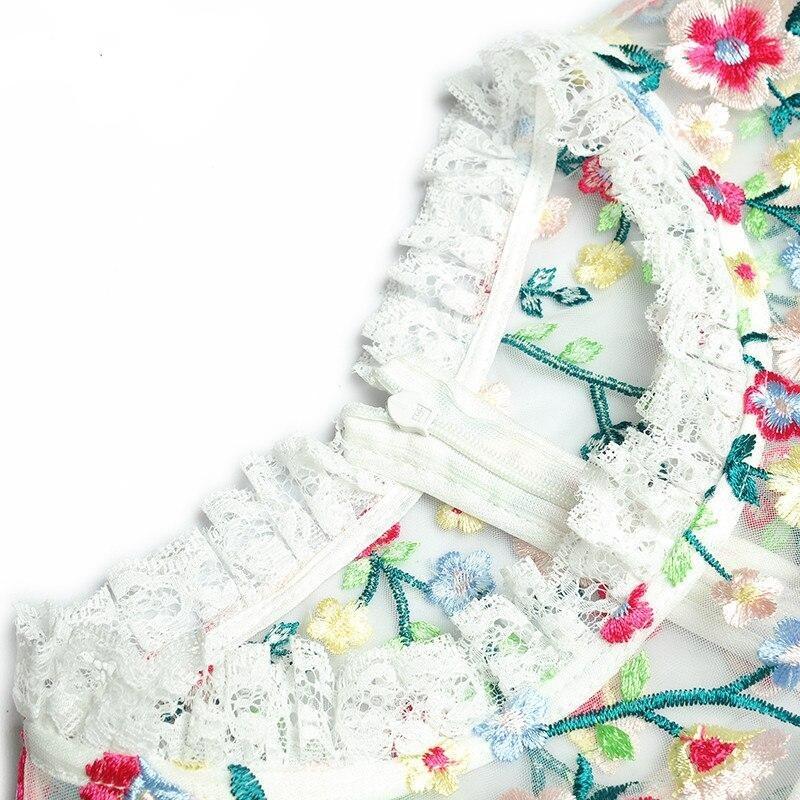 Hvid Moderne Vintage Kjole