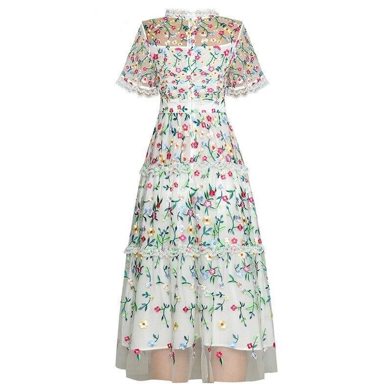 Hvid Moderne Vintage Kjole