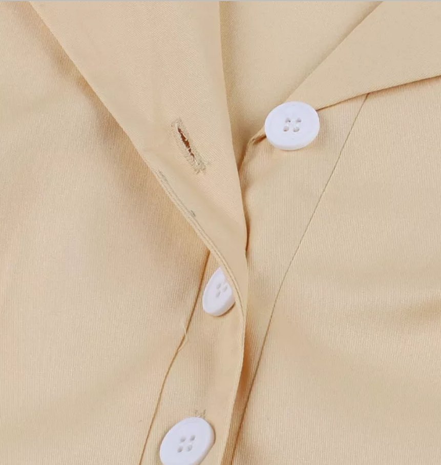 Vintage Pin-Up Kjole Fra 1950'erne