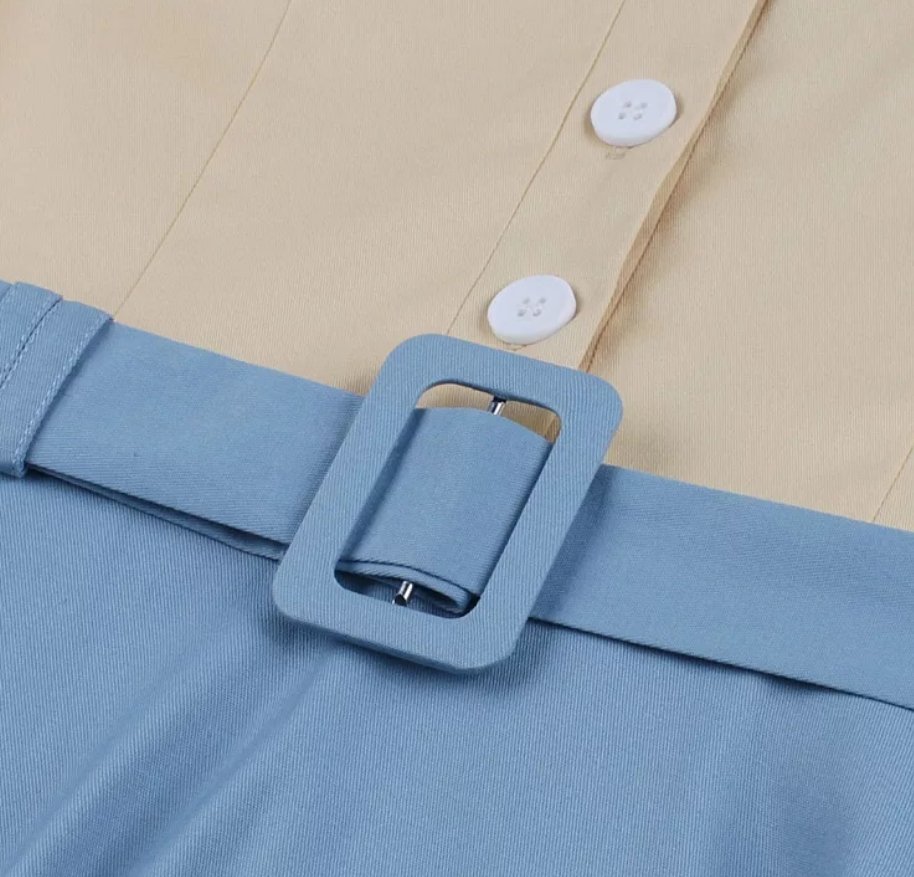 Vintage Pin-Up Kjole Fra 1950'erne