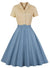 Vintage Pin-Up Kjole Fra 1950'erne