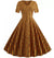 Vintage Pin Up Kjole Striber