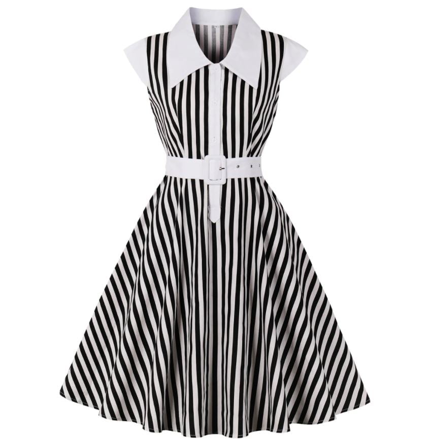 Vintage Pin Up Rock Kjole