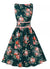 Vintage Plisseret Blomsterkjole