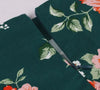 Vintage Plisseret Blomsterkjole