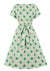 Vintage Dots And Stripes Kjole