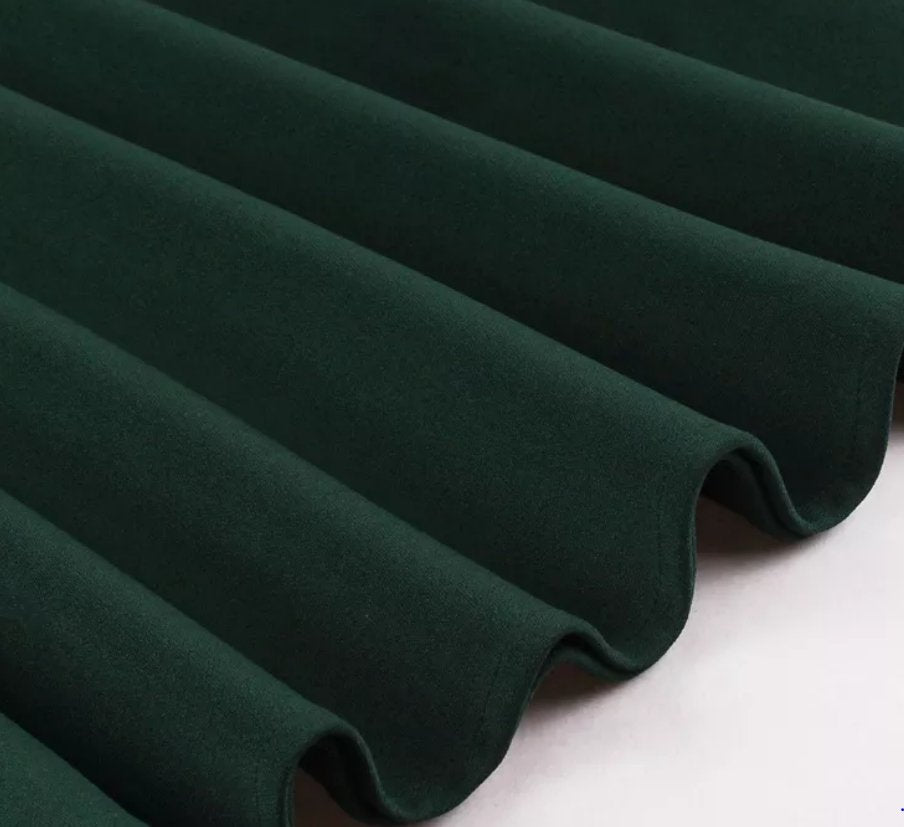 Vintage Grøn Receptionskjole