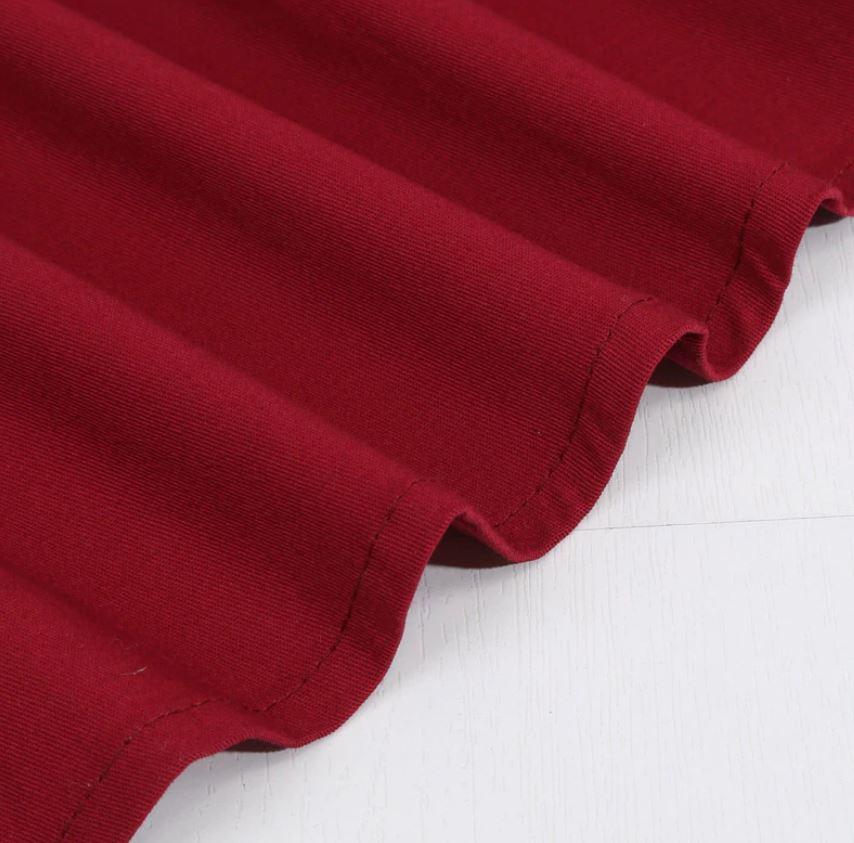 Vintage Rockabilly Kjole 50'er Carmine