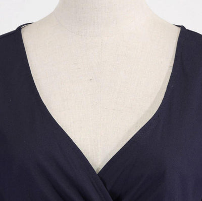 Vintage Rockabilly Kjole 50'er Navy