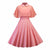 Vintage Pink Kjole Med Slør