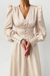 Vintage Satin Kjole