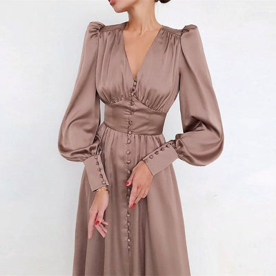 Vintage Satin Kjole