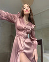 Vintage Satin Kjole