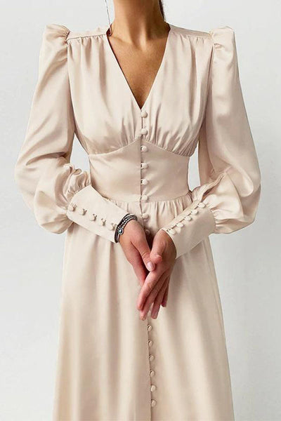 Vintage Satin Kjole