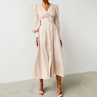 Vintage Satin Kjole