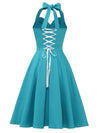 Vintage Sexet Pin Up Sky Kjole