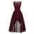 Vintage Chic Aftenkjole Bourgogne