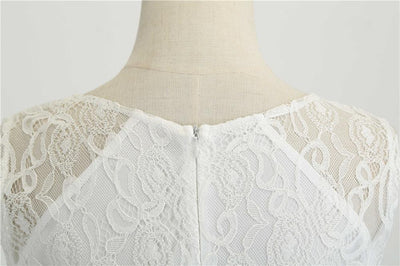 Vintage Trapeze Kjole Hvid