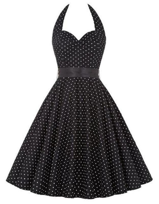 Sexet 50'er Pin-Up Kjole