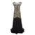 Vintage 20'er Flapper Kjole Guld