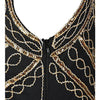 Vintage 20'er Gatsby Guldkjole