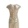 20'er Kjole Beige