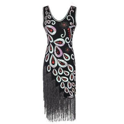 Sort Kjole I 20'er Stil