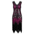 Vintage 20'er Pink Glamorous Kjole