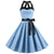 Vintage Dressing Kjole