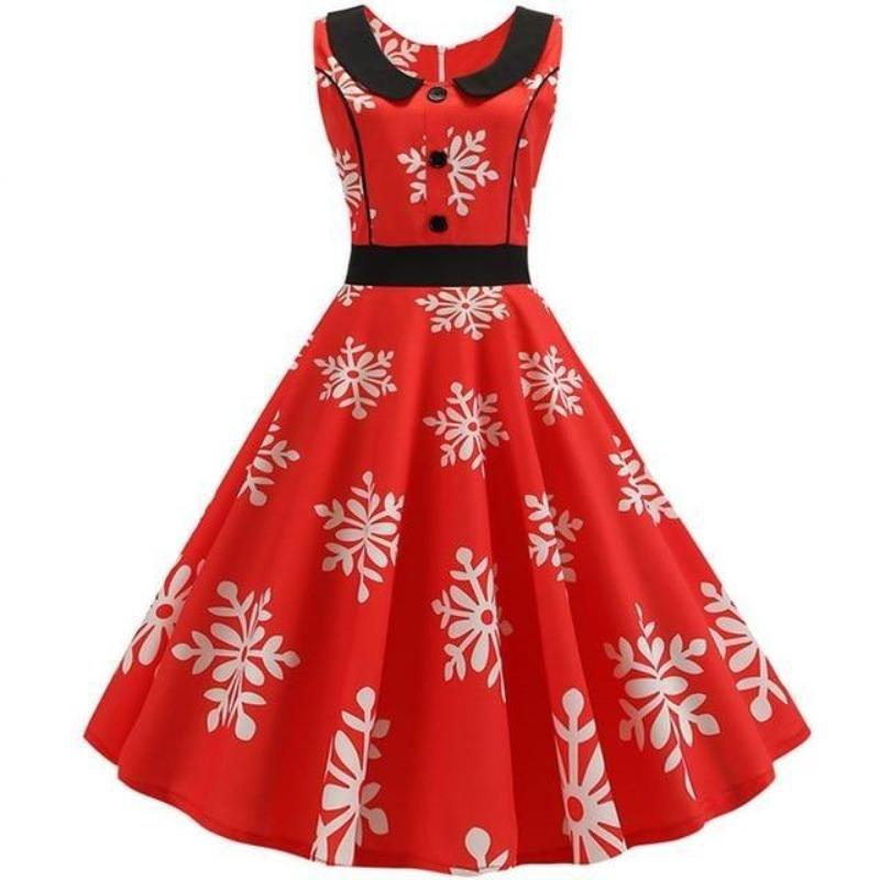 Vintage Snowflake Kjole