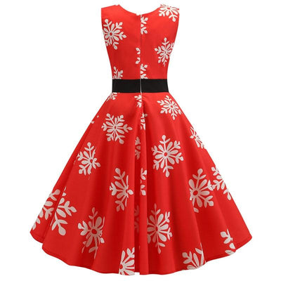 Vintage Snowflake Kjole