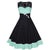 Vintage Plus Size Pastel Blondekjole