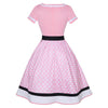 60'er Kjole Pink