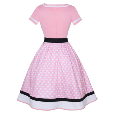 60'er Kjole Pink