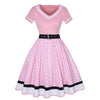 60'er Kjole Pink