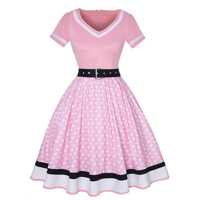 60'er Kjole Pink