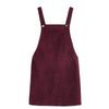 Vintage Velvet Teen Dress Bourgogne