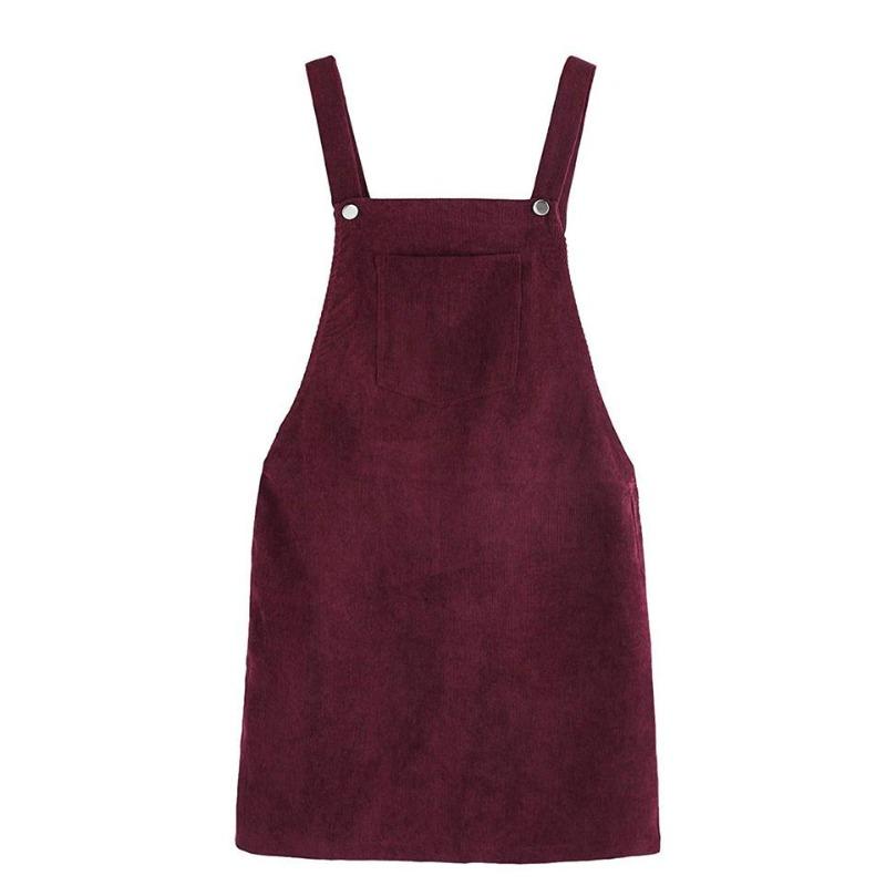 Vintage Velvet Teen Dress Bourgogne