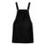 Vintage Velvet Teen Kjole Sort